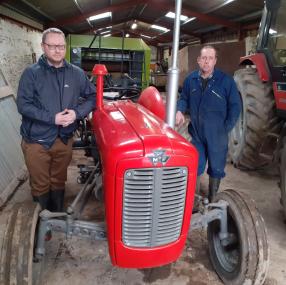 MP Continues to Make Case for Charity Tractor Runs After Victory for Ploughing Matches on Red Diesel